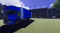 Airport Truck Simulator 3D:City Mobile Truck Game Screen Shot 1