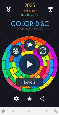 Color Disc – Circle Block Puzzle Screen Shot 0