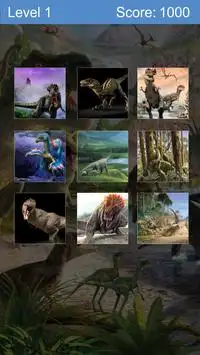 Dinosaurs Game: Kids Memory Screen Shot 2