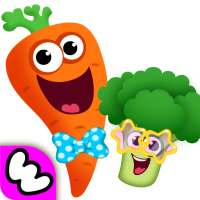 Funny Food DRESS UP games for toddlers and kids!😎