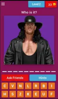 Wrestling super star quiz free Screen Shot 2