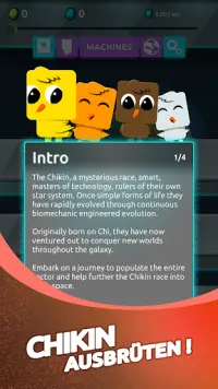 Chikin: Universe – Weltraum Idle Planeten Spiel Screen Shot 3
