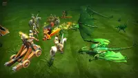 Battle Simulator: Knights vs D Screen Shot 1