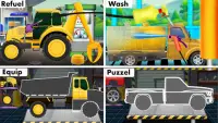 House Construction Trucks Game Screen Shot 7