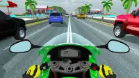 Piloto de tráfego de estrada - 3D Bike Racing Screen Shot 5