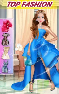 Super fashion model- Makeup & Dress up game Screen Shot 3