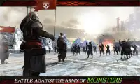 Ninja vs monstre - Guerriers E Screen Shot 3