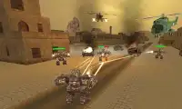 Robots War Fighting 2 - futuristic battle machines Screen Shot 2