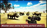 Rhino Hunter – Wild Shooting Screen Shot 0