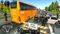 turista guidare autobus parcheggio simulatore 2020 Screen Shot 0