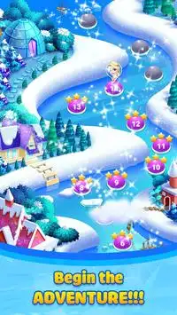 Bubble Shooter Ice Princess - Ice Queen Bubble Screen Shot 3