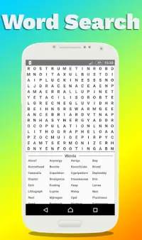 Free Word Search Puzzles Game Screen Shot 3