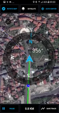 GPS Compass Navigator Screen Shot 1