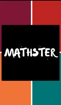 Mathster-ম্যাথ ওয়ার্কআউট খেলা Screen Shot 0