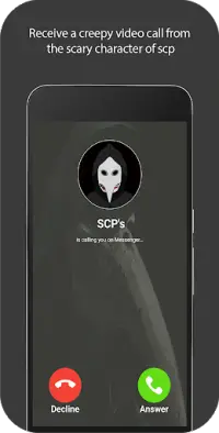 video call and chat simulator for SCP's character Screen Shot 4