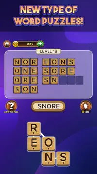 Wordlicious: Word Game Puzzles Screen Shot 1