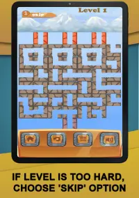 Rabbit Tunnel - Path Puzzle game Screen Shot 12