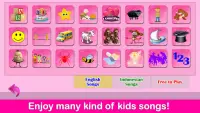 Kids Pink Piano Music & Songs Screen Shot 4