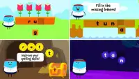 My Virtual Pou Pet 😄 - Spelling Games for Kids Screen Shot 3