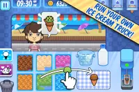 My Ice Cream Truck Игра с едой Screen Shot 1