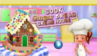 Ginger Bread House Cake Girls Cooking Game Screen Shot 13
