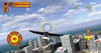 Águia Pássaro Cidade Simulator Screen Shot 10