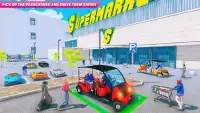 ショッピングモールタクシー運転2018：ファミリーカーゲーム Screen Shot 7
