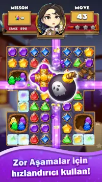 The Coma: Jewel Match 3 Puzzle Screen Shot 2