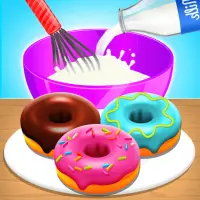 Donut Maker Girls Cooking Game Screen Shot 0