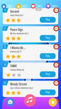 Piano Tiles: Anime Openings 🎹 Screen Shot 3
