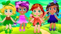 요정: 소녀들을 위한 메이크업 게임 girls game Screen Shot 4