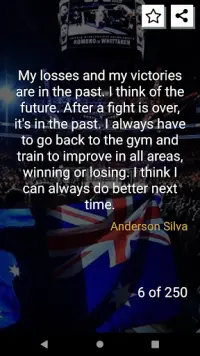MMA Quotes - To Real Fight Fans Screen Shot 4