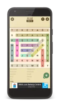Word Hunting Puzzle Screen Shot 1