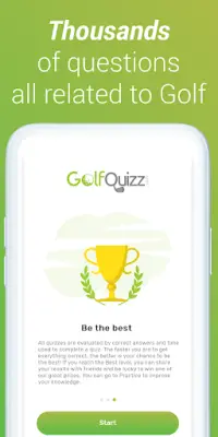 GolfQuizz: Golf quizzes for re Screen Shot 2