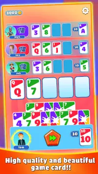 Skip 10 - Card Games Screen Shot 0