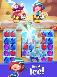 Gems Crush - бесплатная игра Match 3 Jewels Screen Shot 11