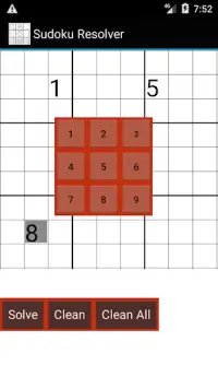 Sudoku Resolver Screen Shot 1