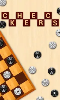 Checkers - board game Screen Shot 0