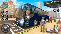 Euro Coach Bus Driving Games Screen Shot 0