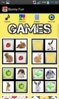 Bunny Games for Kids - Free Screen Shot 2