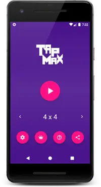 Tap Max - Математическая фокусная игра Screen Shot 0