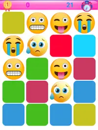 Memory - Jeu de mémoire Emoji pour enfants Screen Shot 20