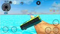 Bus driving simulator. Bus impossible stunts game Screen Shot 5