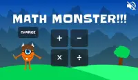 Math Monster! Screen Shot 0