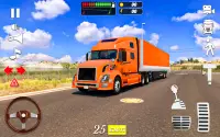 Euro Truck Cargo Delivery Game Screen Shot 0