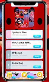 LadyBug Piano Tiles Screen Shot 1