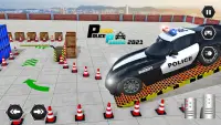 Police Car Parking Mania : Car Driving Games Screen Shot 0