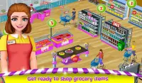 Supermercado de viernes negro: juego chica cajero Screen Shot 9