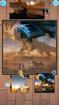 Dragon Jigsaw Puzzle Screen Shot 3