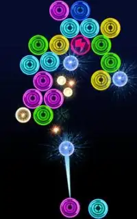 Bubble Shooter Glowing Screen Shot 1